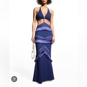 PatBo fringe maxi dress